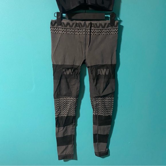 Alexander Wang X H&M XS Crop Top Legging Wang Set with Bandage Bra - Picture 5 of 11